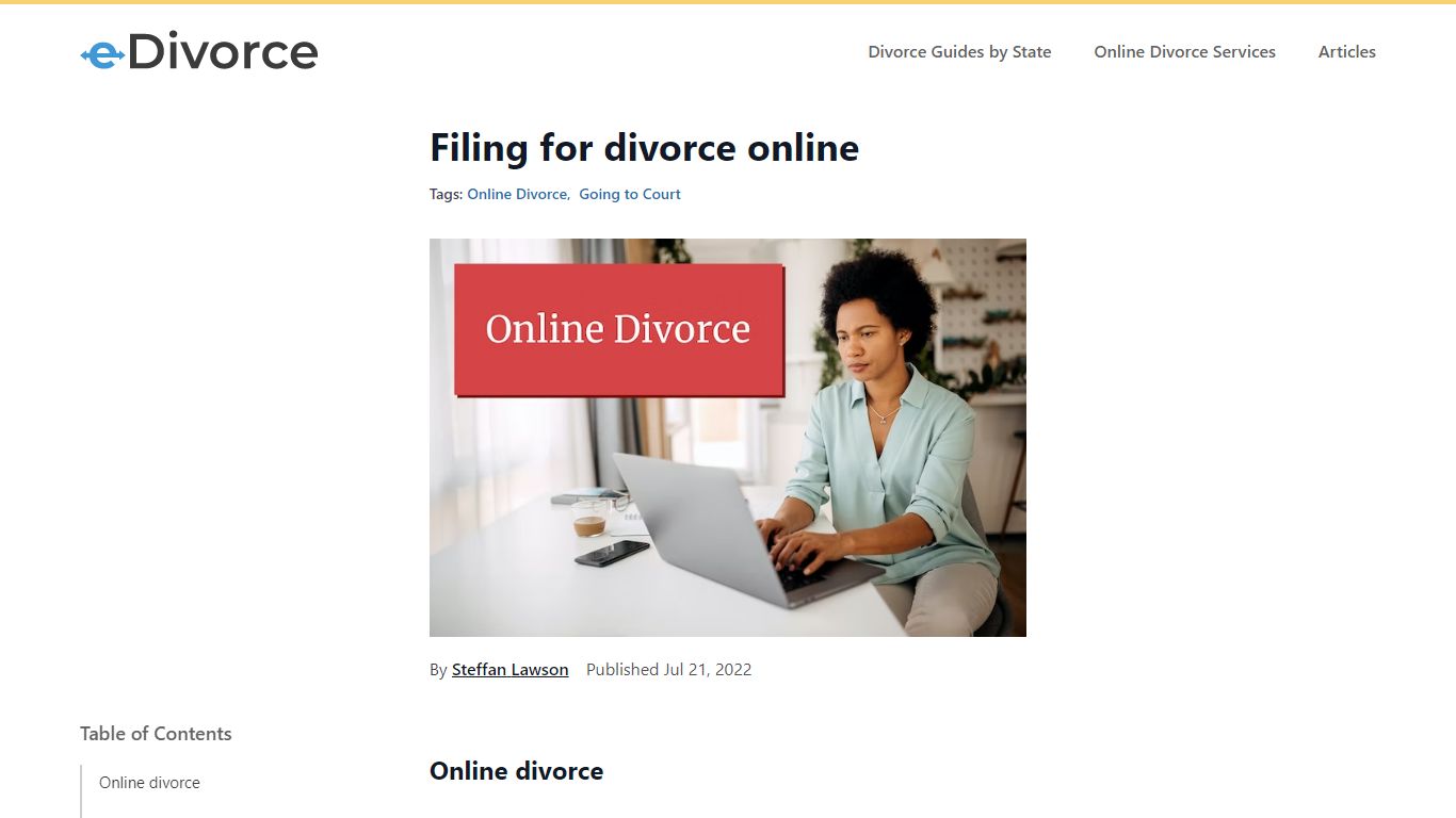 How to File For Divorce Online – eDivorce